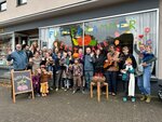 Beim Erntedankfest war die Stimmung trotz Regens gut